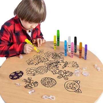 Klever Kits 18 Pcs Easter Suncatchers Crafts for Kids