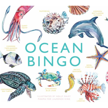 Laurence King Ocean Bingo - The Fun and Educational Game for All Ages