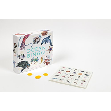 Educational Ocean Bingo Game for All Ages