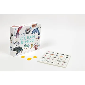 Educational Ocean Bingo Game for All Ages