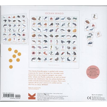 Educational Ocean Bingo Game for All Ages