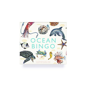 Educational Ocean Bingo Game for All Ages