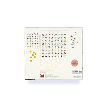 Educational Ocean Bingo Game for All Ages