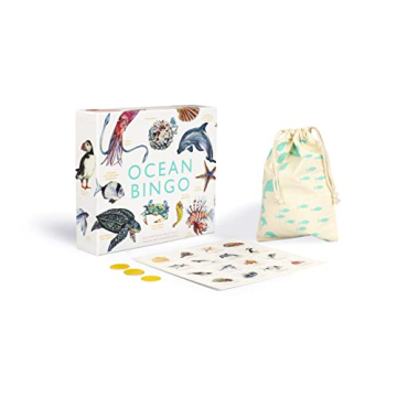 Educational Ocean Bingo Game for All Ages