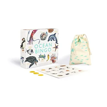 Educational Ocean Bingo Game for All Ages