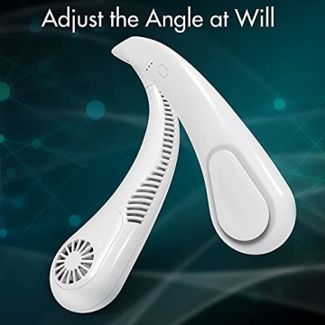 COMLIFE Bladeless Neck Fan with 5000mAh Battery for All