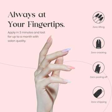 Beetles Builder Gel 15ML, 7 in 1 Builder Strengthener Gel Translucent Pink Nude Gel Nail Extension Brush in Bottle UV Gel Nail Polish, No Slip Solution Need Base Gel Needed