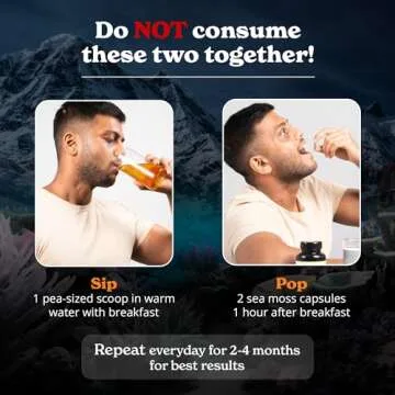 Better Alt Shilajit & Sea Moss Capsules - Energy Duo