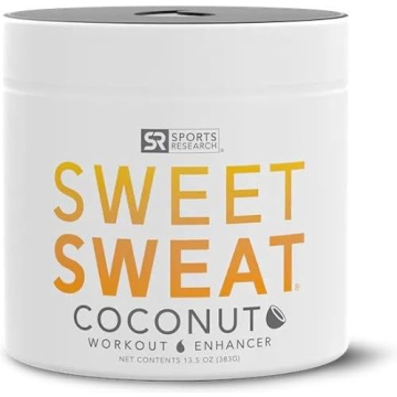Sports Research Sweet Sweat Coconut Workout Enhancer Gel
