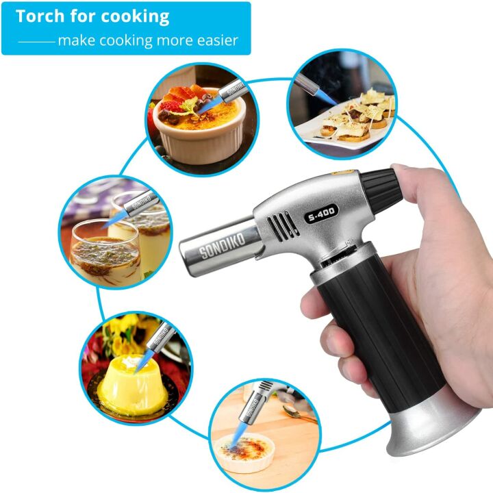 Sondiko Butane Torch S400 for Perfect Desserts
