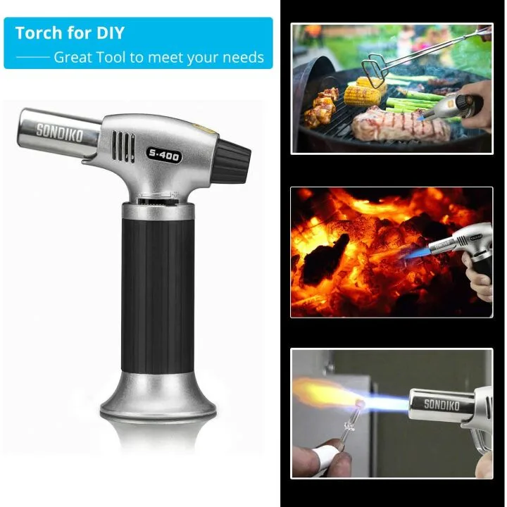 Sondiko Butane Torch S400 for Perfect Desserts