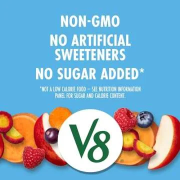 V8 Acai Mixed Berry 100% Fruit and Vegetable Juice, 46 fl oz Bottle