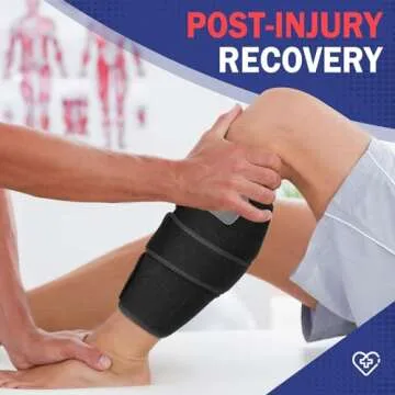 FEATOL Calf Brace for Shin Splint & Muscle Support