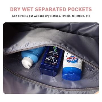 WONHOX Foldie Travel Tote Bag Expandable Waterproof Women