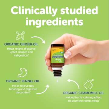 Organic Gripe Water for Newborns - Baby Tummy Relief