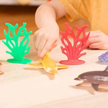 Terra by Battat 60 Pcs Marine World Ocean Animals Toys