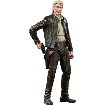 STAR WARS The Black Series Archive Han Solo Toy 6-Inch-Scale The Force Awakens Collectible Action Figure, Toys for Kids 4 and Up