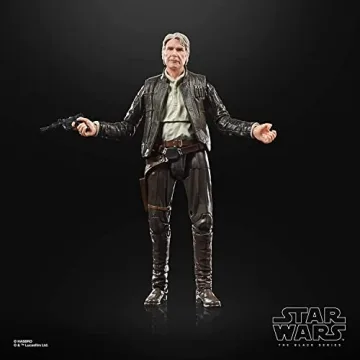 STAR WARS The Black Series Archive Han Solo Toy 6-Inch-Scale The Force Awakens Collectible Action Figure, Toys for Kids 4 and Up