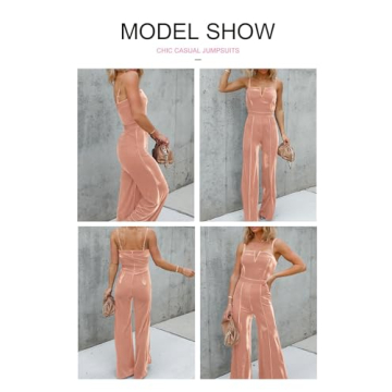 Stunning BLENCOT Velvet Jumpsuits with Adjustable Straps for Women