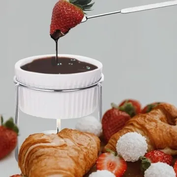 Luvan Elegant Butter Warmer Set for Seafood and Dips