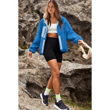 Stylish Oversized Nirovien Fleece Jacket for Women