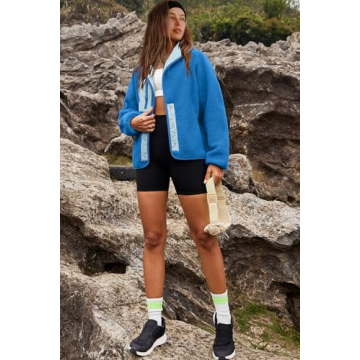 Stylish Oversized Nirovien Fleece Jacket for Women