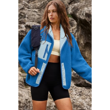 Stylish Oversized Nirovien Fleece Jacket for Women