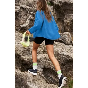 Stylish Oversized Nirovien Fleece Jacket for Women