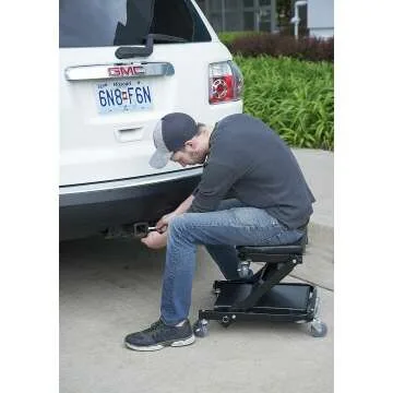 Pro-LifT C-9100 Black 40" Foldable Creeper