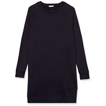 Daily Ritual Women's Supersoft Terry Long-Sleeve Raglan Sweatshirt Dress