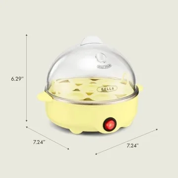 BELLA Rapid Electric Egg Cooker with Auto Shut Off