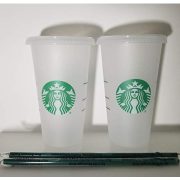 Starbucks Reusable 24 oz Venti Cold Cups - Stylish & Durable