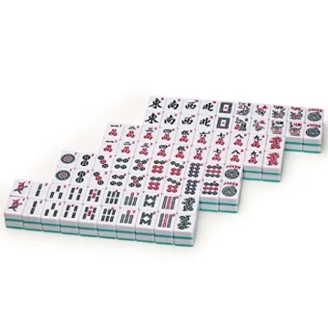 American Mahjong Tiles Set in Pepper - 166 Pieces