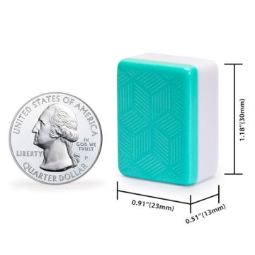 American Mahjong Tiles Set in Pepper - 166 Pieces