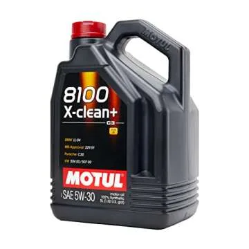 Motul 8100 X-Clean+ 5W30 Synthetic Engine Oil 5L