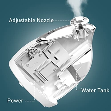 NewWay Nano Ionic Facial Steamer for Deep Hydration