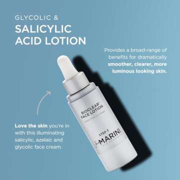 Jan Marini Skin Research Bioclear Face Lotion - Daily Face Moisturizer with Glycolic, Salicylic & Az...