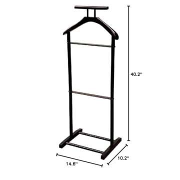 Frenchi Furniture Coat Rack, Mahogany