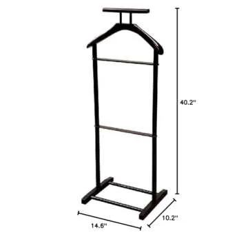 Frenchi Furniture Coat Rack, Mahogany