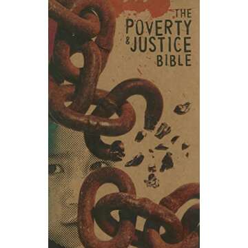 Contemporary English Version Poverty & Justice Bible for Social Advocacy