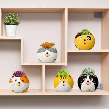 DIY Ceramic Succulent Planters for Kids - Craft Set