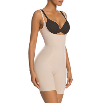 SHAPERX Women's Tummy Control Shapewear Bodysuit - XL