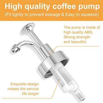 2 Pack Thick Clear Glass Jar Soap Dispenser with Silver Pump, 17ounce Clear Boston Round Bottles Dis...