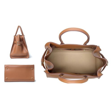 Stylish Genuine Leather Tote Bag for Women 2024