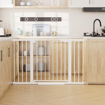 Cumbor Extra Wide Baby Gate for Safety and Style