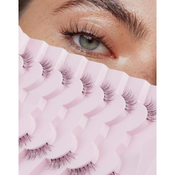 Natural-Looking Half Lashes - Comfort & Elegance in Every Wear