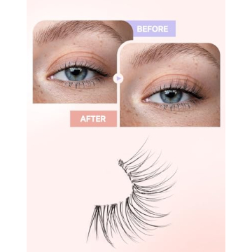 Natural Half Lashes for Everyday Elegance and Comfort