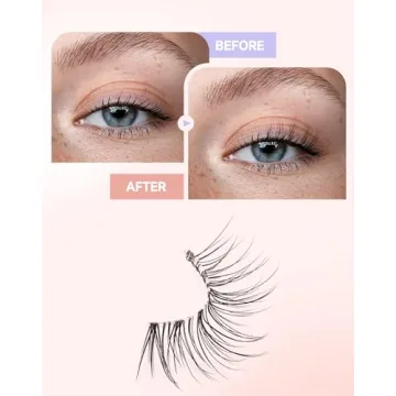 Natural Half Lashes for Everyday Elegance and Comfort
