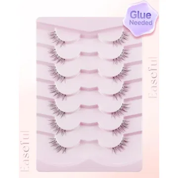 Natural Half Lashes for Everyday Elegance and Comfort