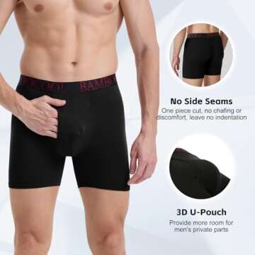 Bamboo Cool Men's Ultra ComfortSoft Underwear with Fly